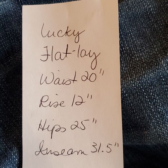 LUCKY BRAND 361 VINTAGE STRAIGHT LEG MEDIUM WASH SIZE 40 WAIST 12" RISE WAIST A - Picture 11 of 12